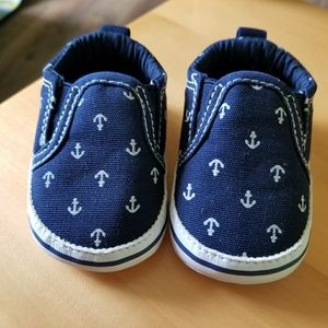 Newborn baby boy slip ons